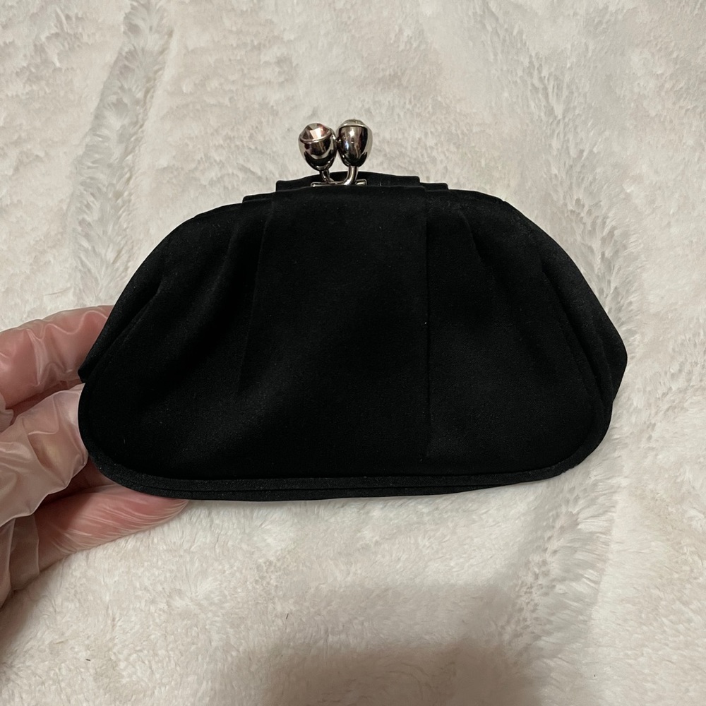 Mini Black Formal Clutch
